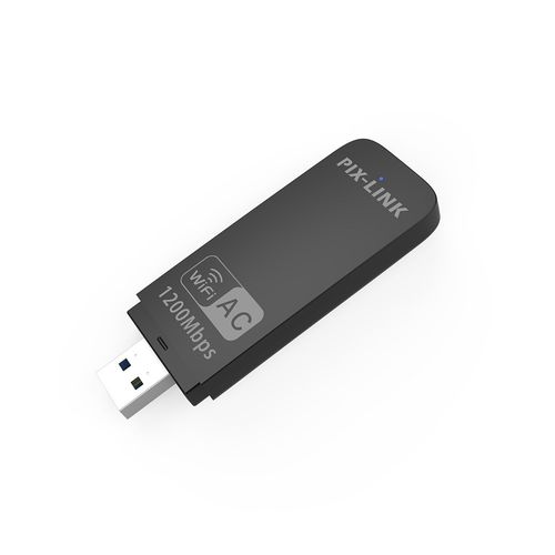 工厂外贸ac1200m双频wifi usb适配器台式电脑笔记本无线网卡uac04